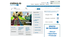 Desktop Screenshot of craiova.ro